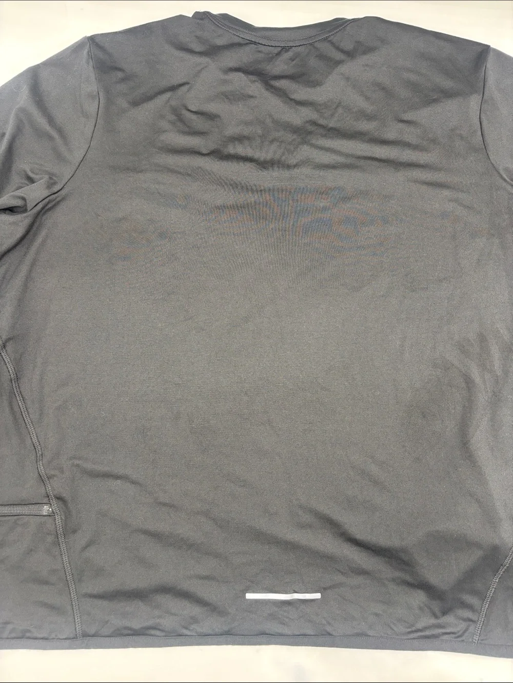Nike Dri-FIT Swift Element UV Crew Running Top in Black